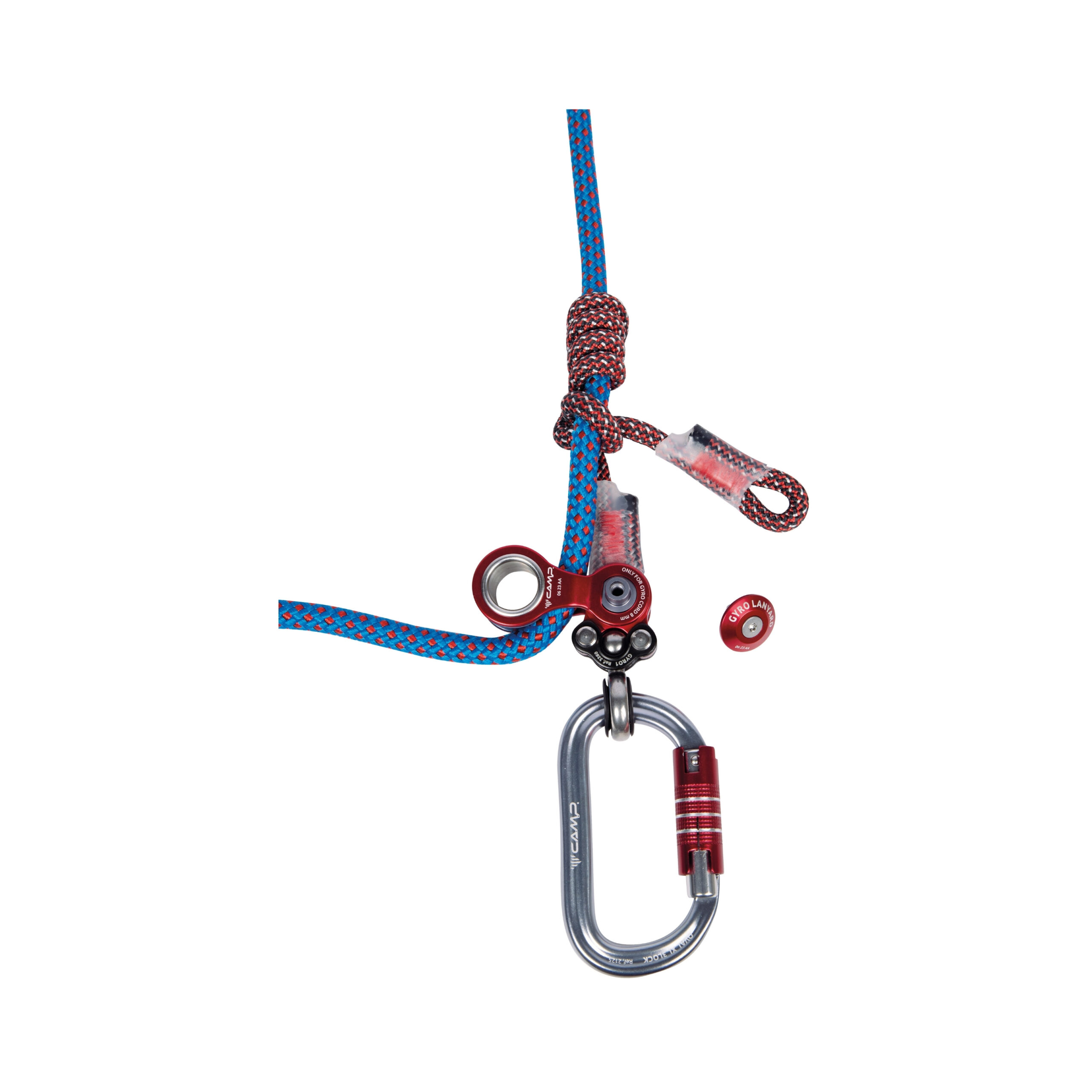 CAMP gyro lanyard single ağaç bakım lanyardı fırdöndü arborist 11 mm ip