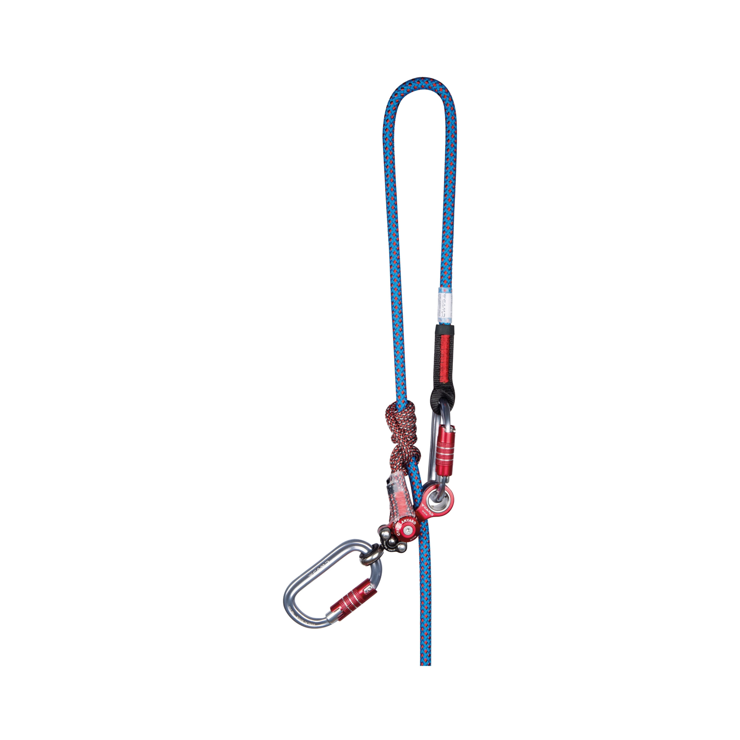 CAMP gyro lanyard single ağaç bakım lanyardı fırdöndü arborist 11 mm ip
