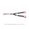 CAMP shock absorber rewind elastik lanyard otomatik toplanan perlon düşüş durdurma