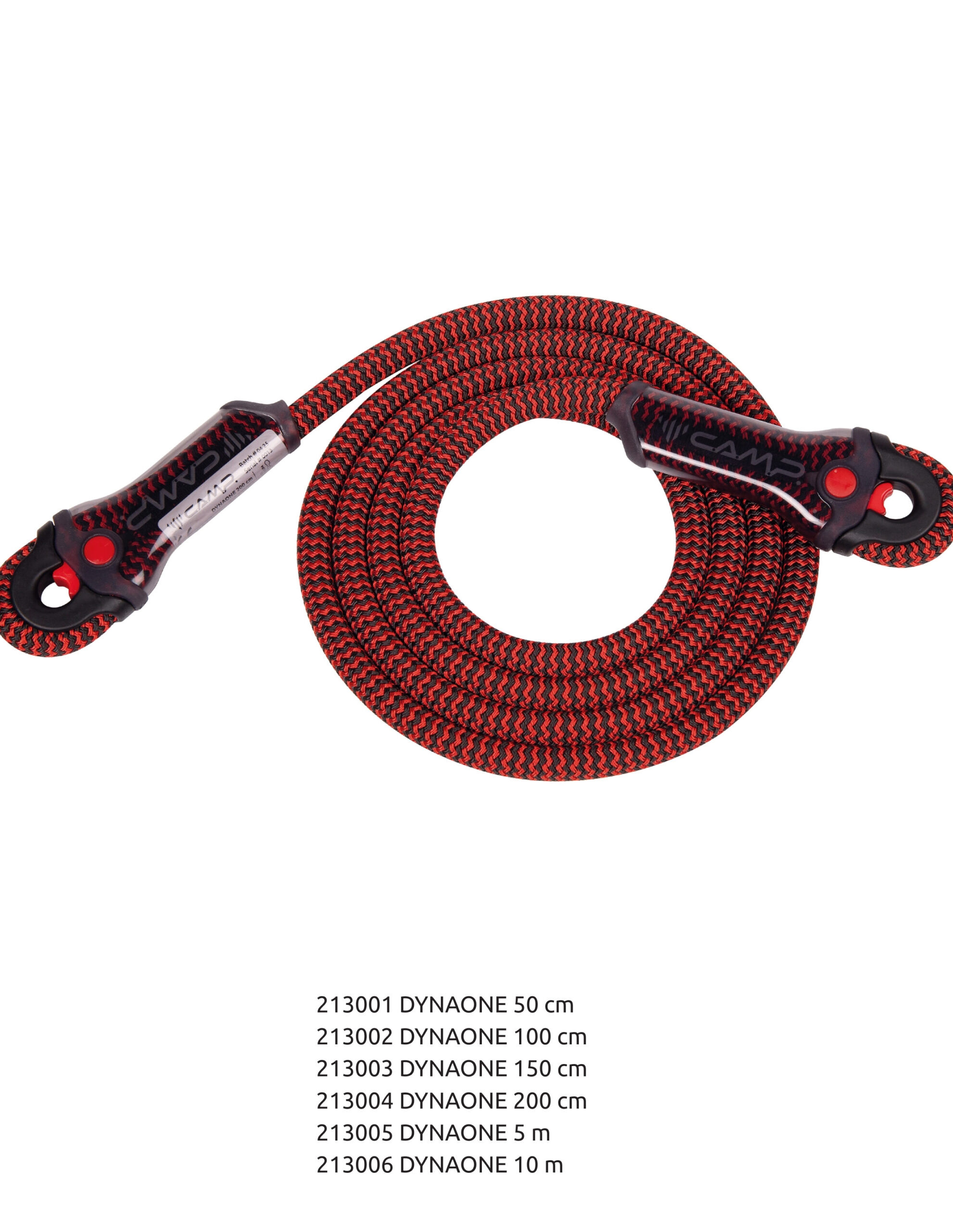 DynaOne Dinamik Halat Lanyard DynaOne 11mm dinamik halat lanyard ve dikiş koruma detayları