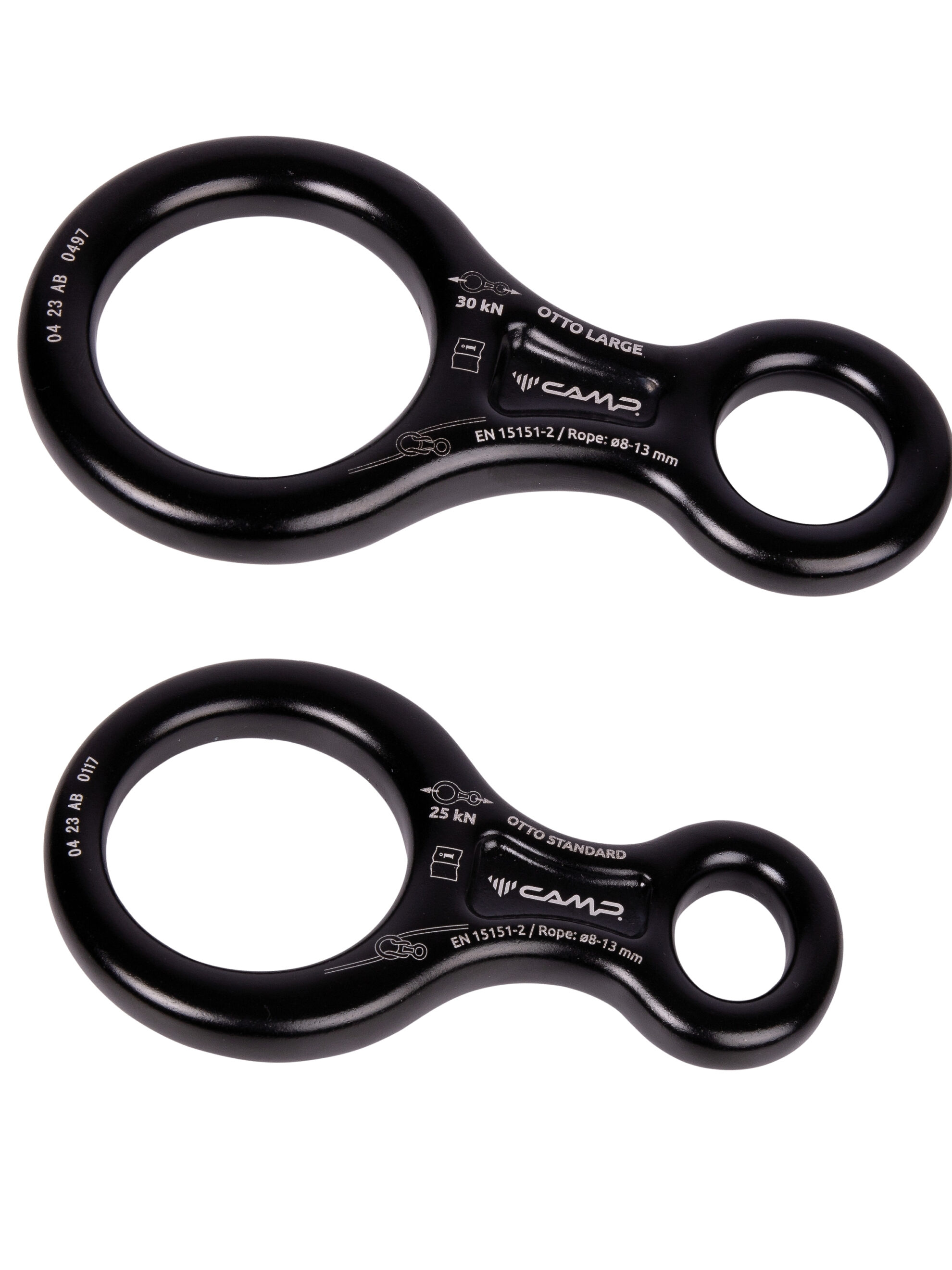 CAMP Otto Black siyah alüminyum sekizli iniş aleti