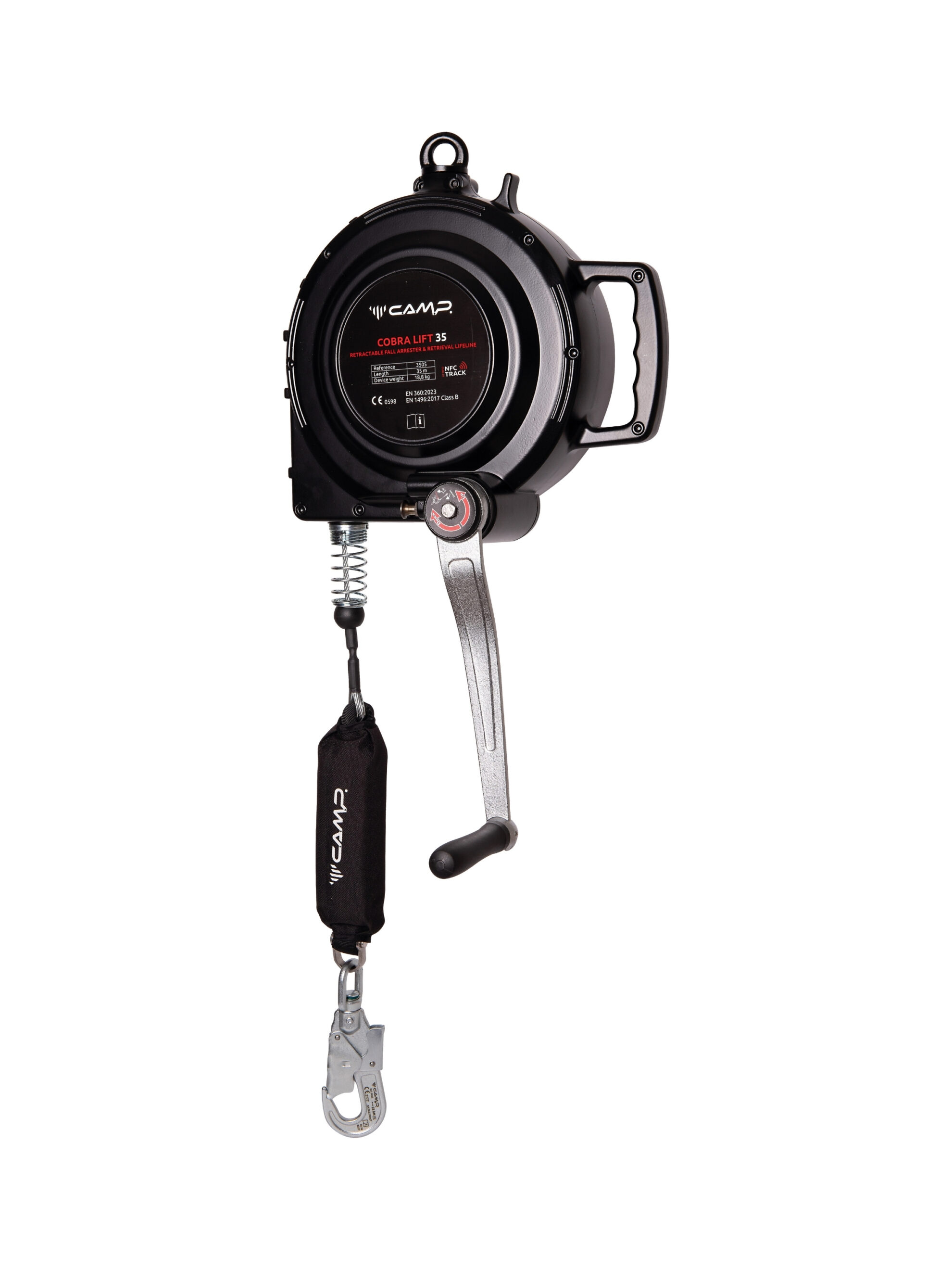CAMP Cobra Lift 35 vinçli geri sarımlı düşüş durdurucu 35 metre