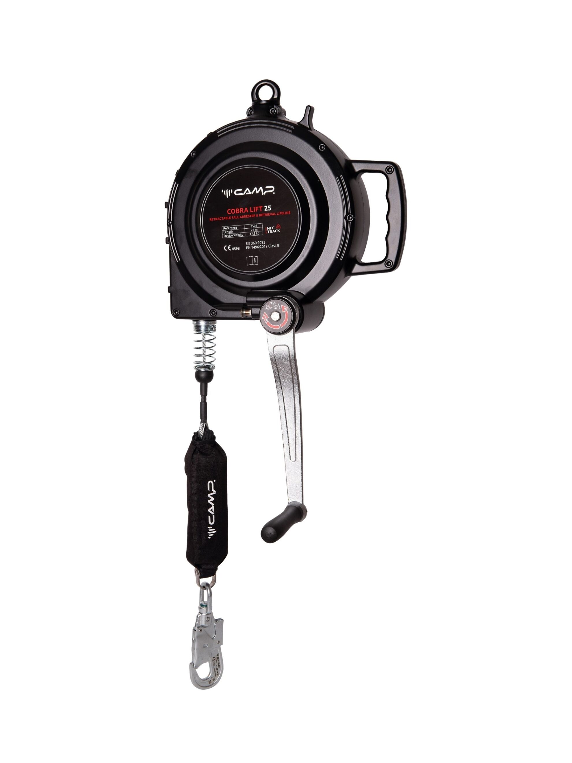 CAMP Cobra Lift 25 vinçli geri sarımlı düşüş durdurucu 25 metre