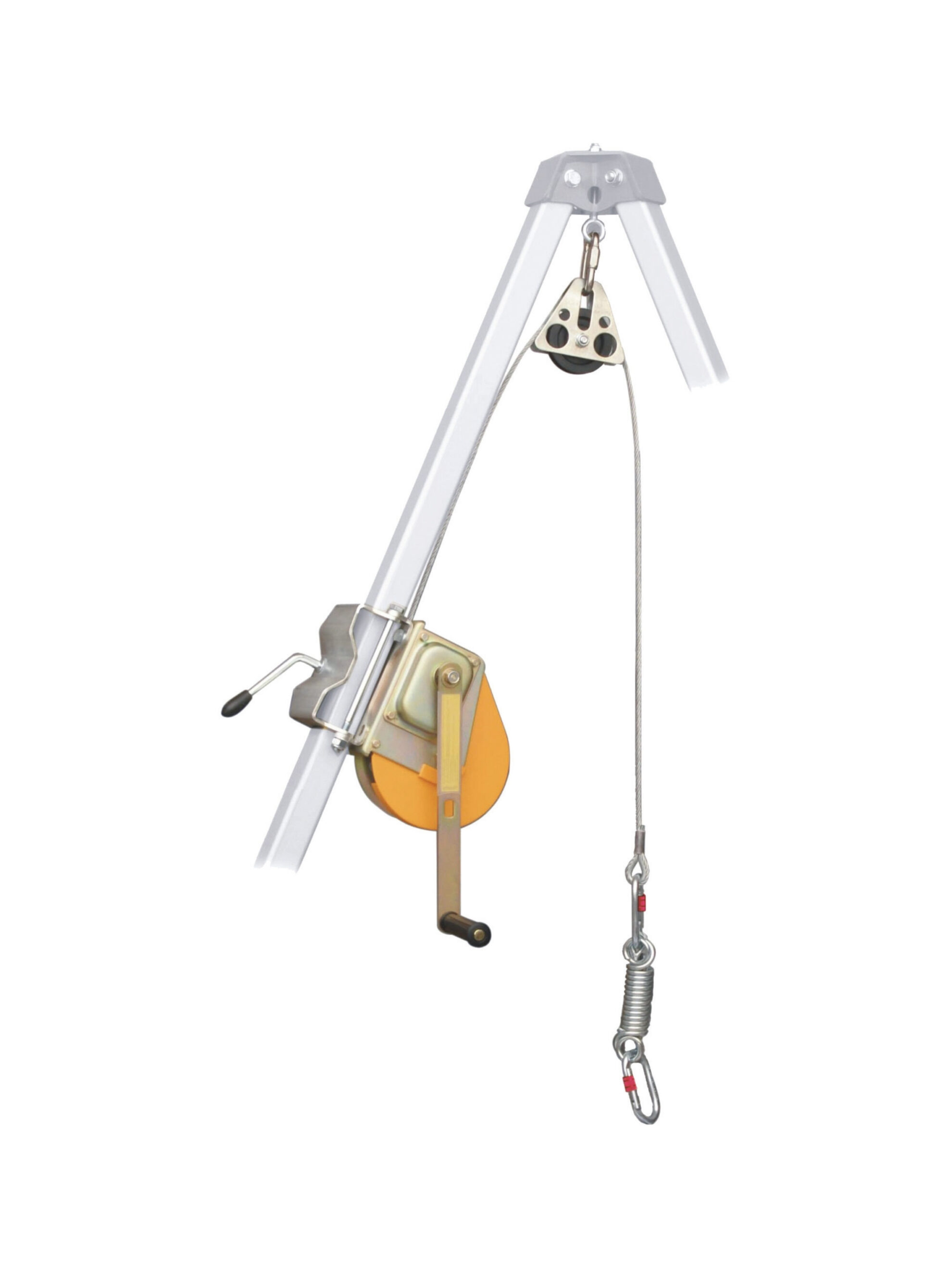 CAMP rescue lifting device tripod evo kurtarma vinci çelik halatlı