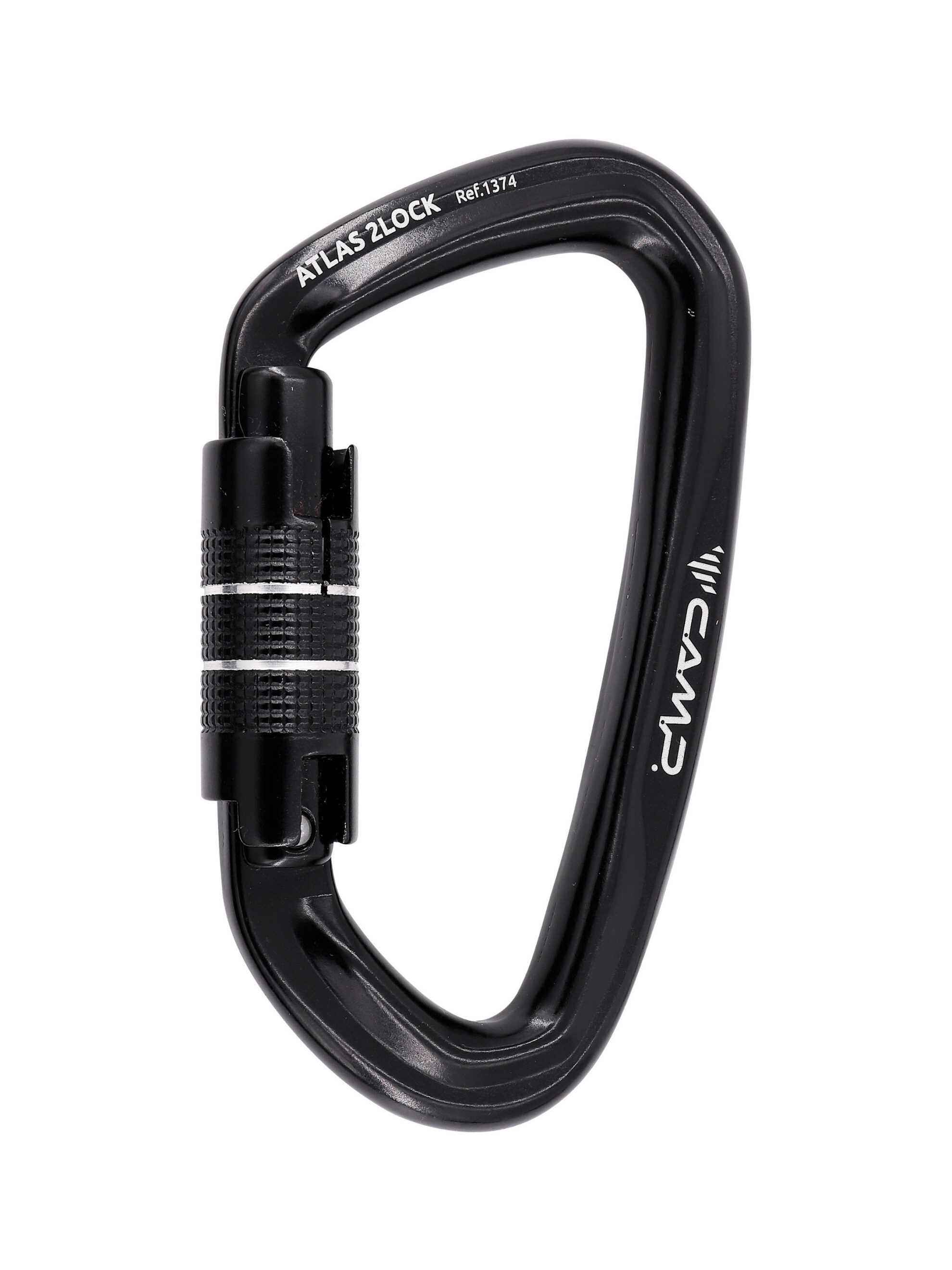 CAMP Atlas serisi 40 kN alüminyum karabina vidalı otomatik kilitli