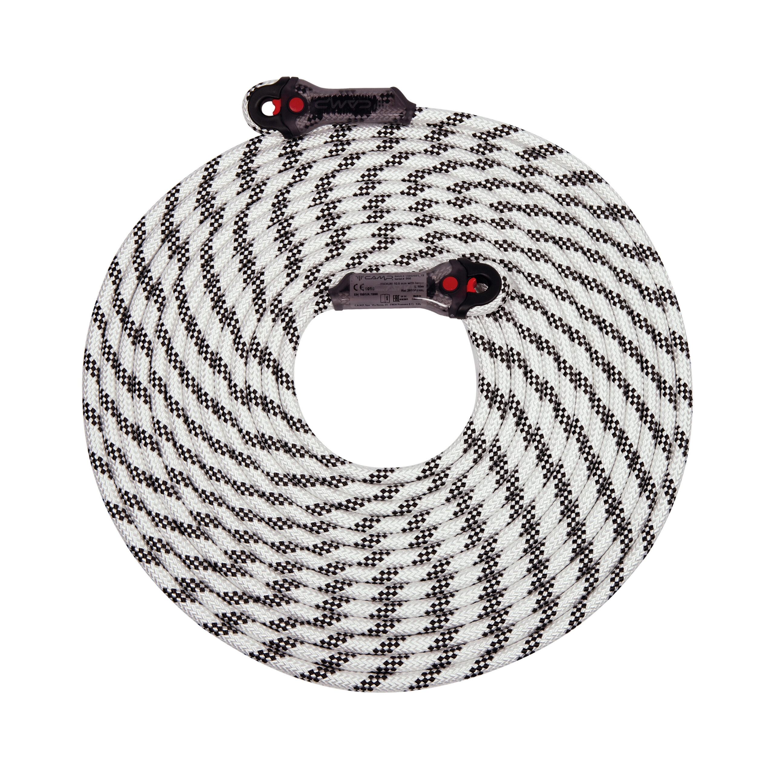 CAMP iridium 10.5 mm with loops kendinden radansalı yarı statik ip nfc çipli