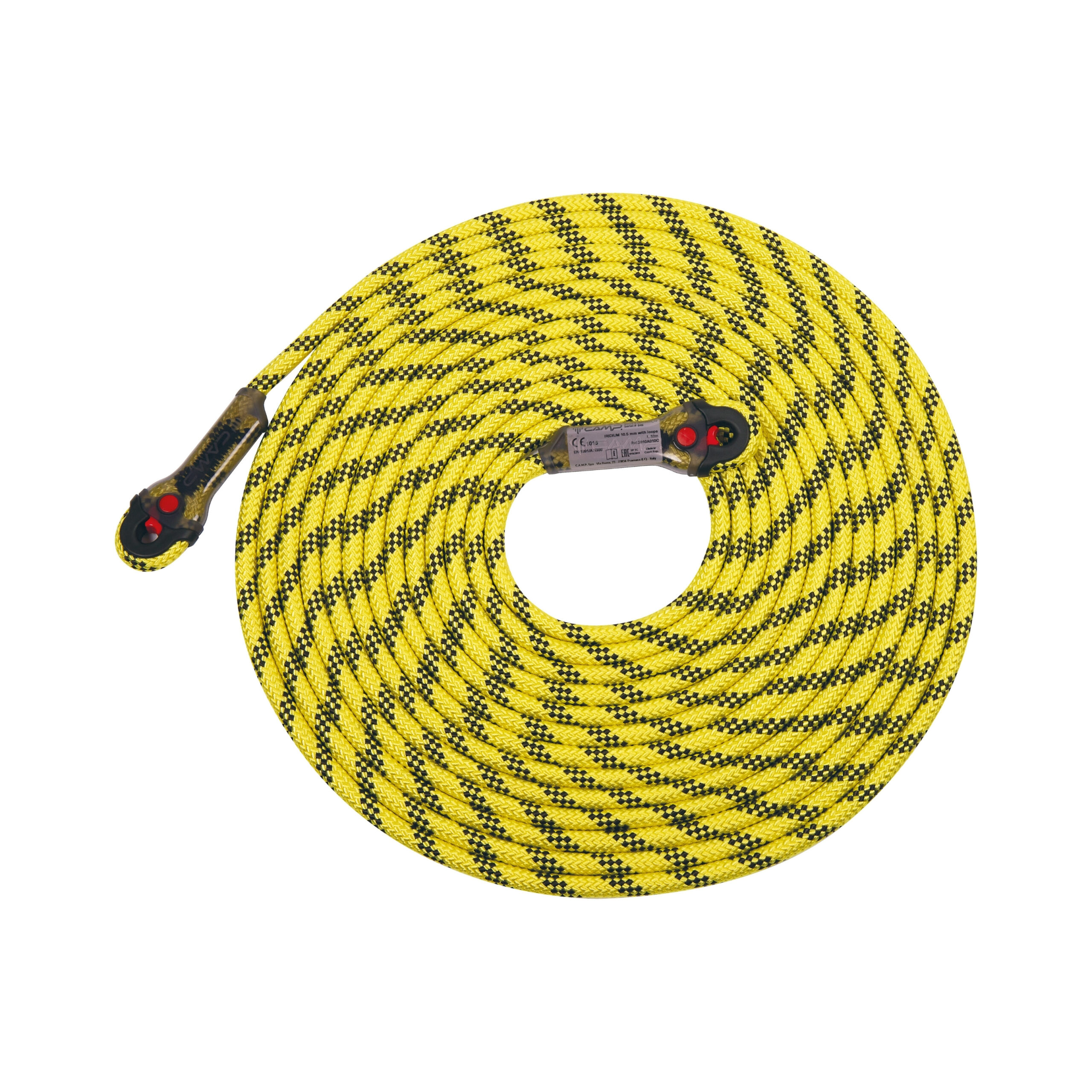 CAMP iridium 10.5 mm with loops kendinden radansalı yarı statik ip nfc çipli