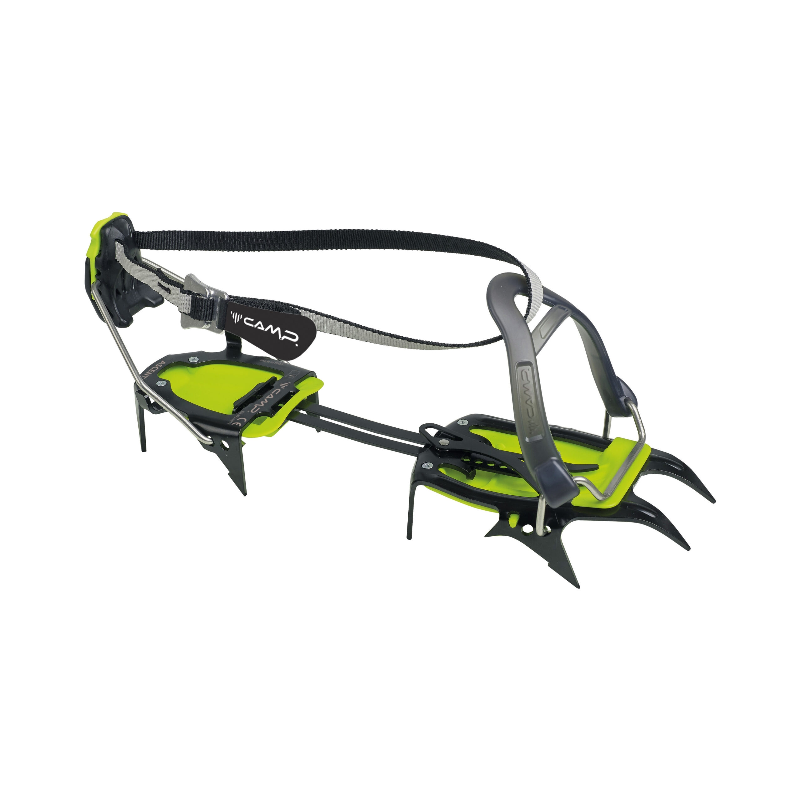 CAMP ascent otomatik yarı otomatik hafif çelik dağcılık kramponu asimetrik gövde aletsiz ayar