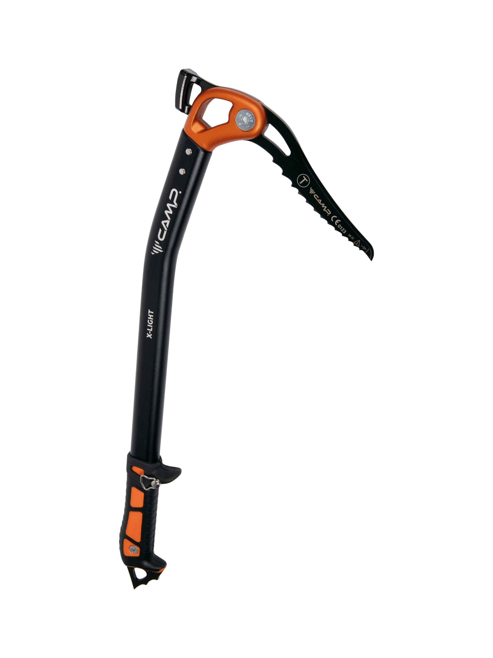 CAMP x-light hafif teknik alpinizm buz kazması tek kavisli alüminyum gövde çekiç keski