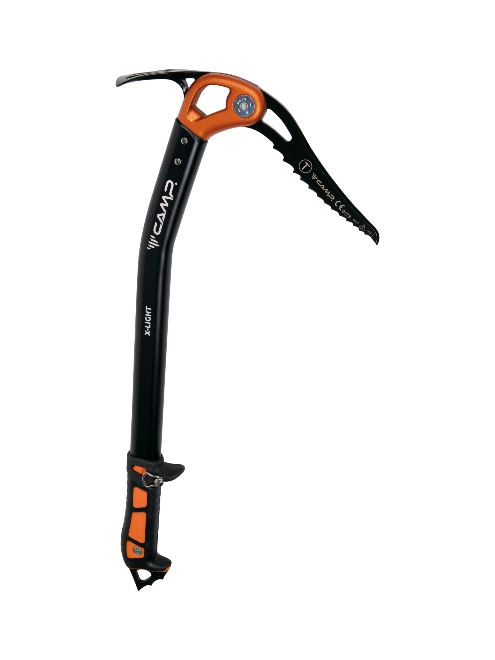 CAMP x-light hafif teknik alpinizm buz kazması tek kavisli alüminyum gövde çekiç keski