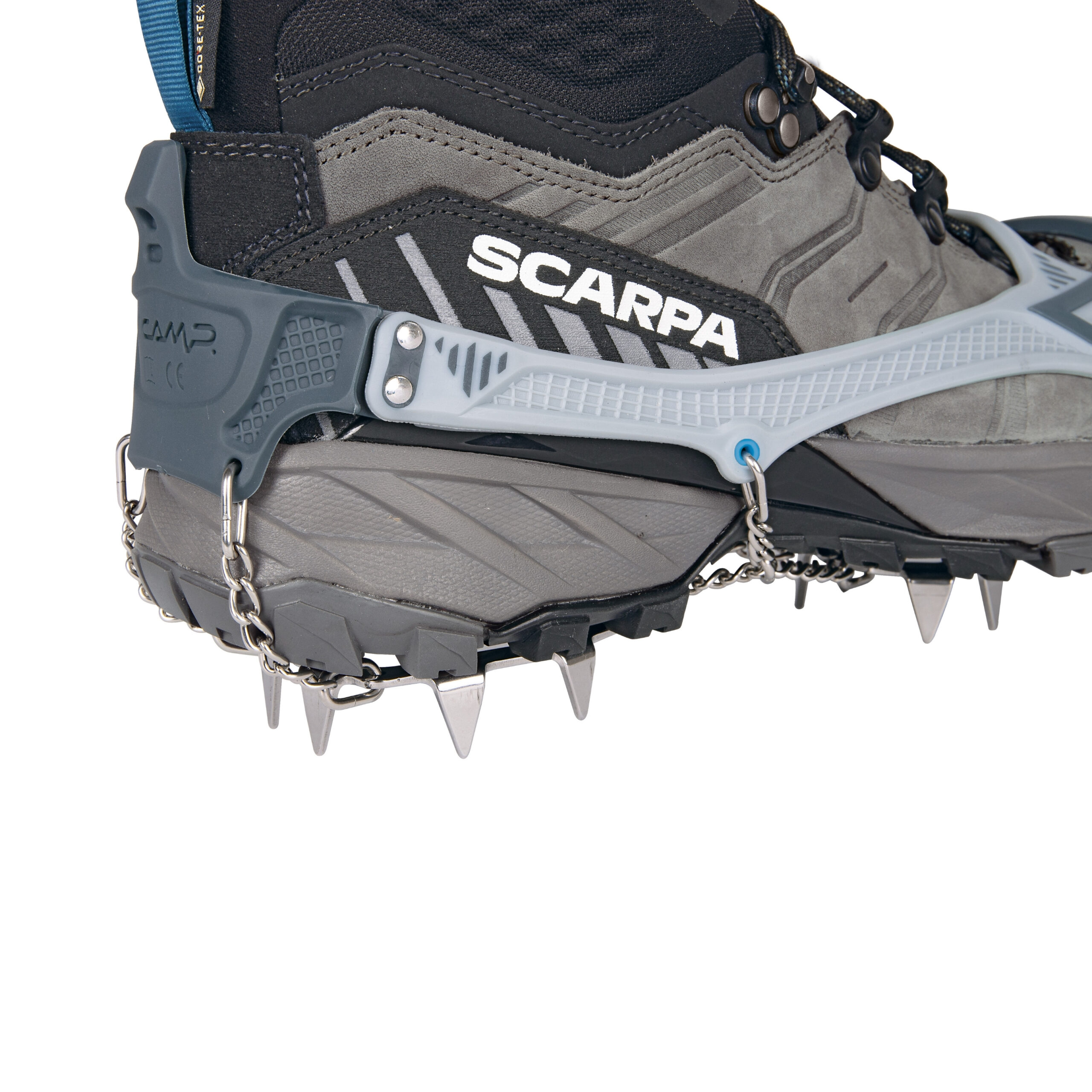 CAMP ice master pro kaydırmaz krampon çelik çivi kış yürüyüşü 3d bağlama sistemi