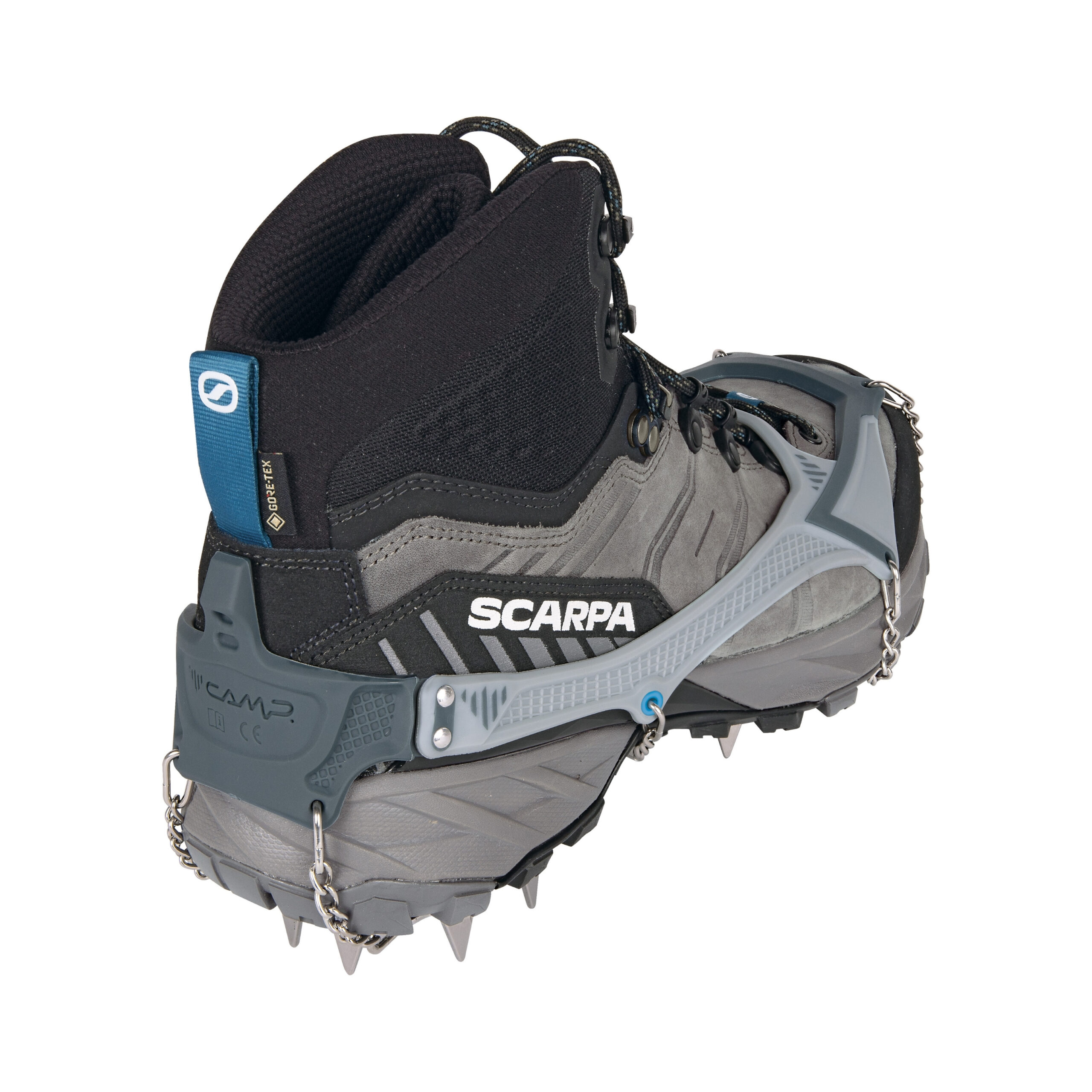 CAMP ice master pro kaydırmaz krampon çelik çivi kış yürüyüşü 3d bağlama sistemi