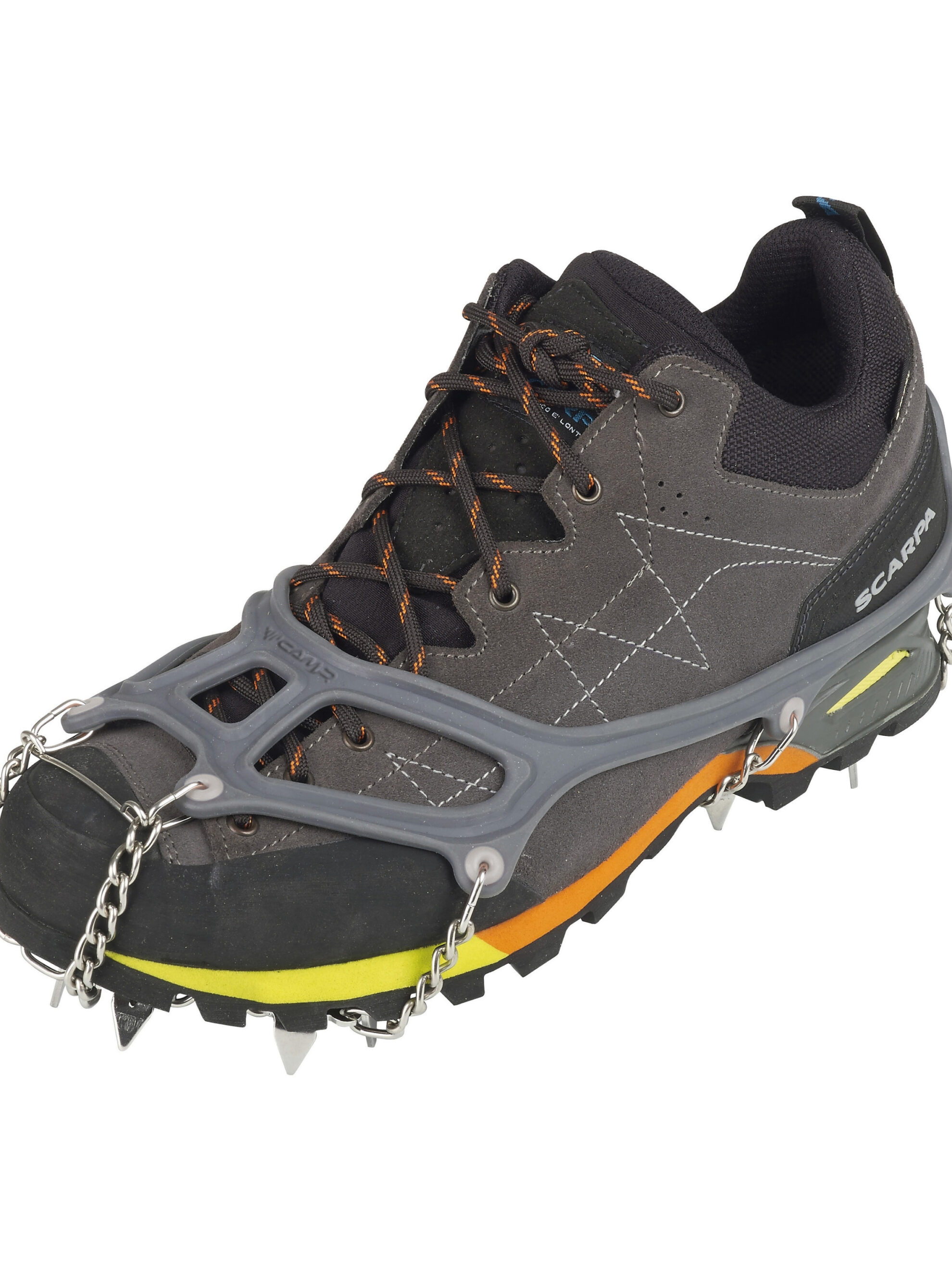 CAMP ice master light hafif kaydırmaz krampon çelik çivi kış yürüyüşü elastomer gövde