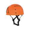 CAMP Rockstar kask, turuncu renkli, yan havalandırma delikli tırmanış kaskı