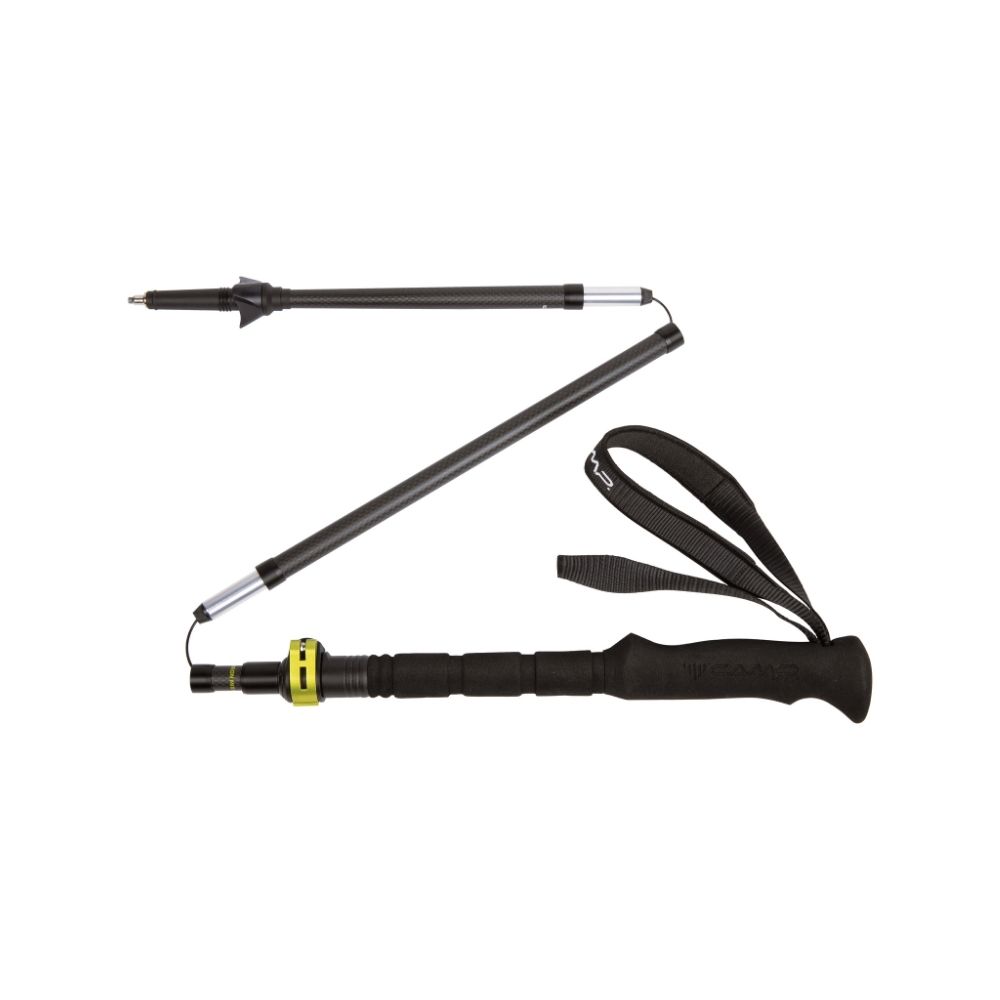 CAMP carbon mix plus katlanabilir trekking batonu karbon fiber alüminyum gövde alu fast lock kilit uzatılmış tutacak