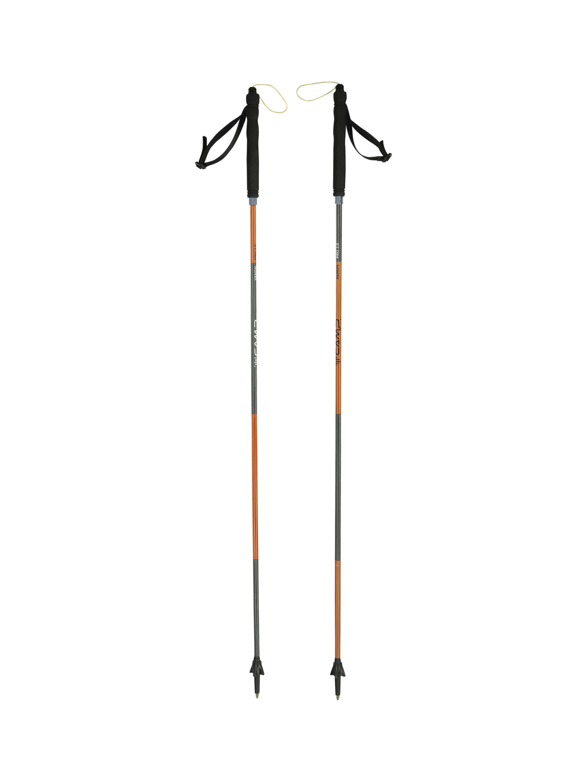 CAMP xenon pro 2.0 trekking batonu ultra hafif alüminyum gövde kevlar kordon sabit uzunluk
