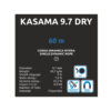 CAMP kasama 9.7 dry dinamik tek ip su itici kaplama tırmanış salon dağcılık donanımı