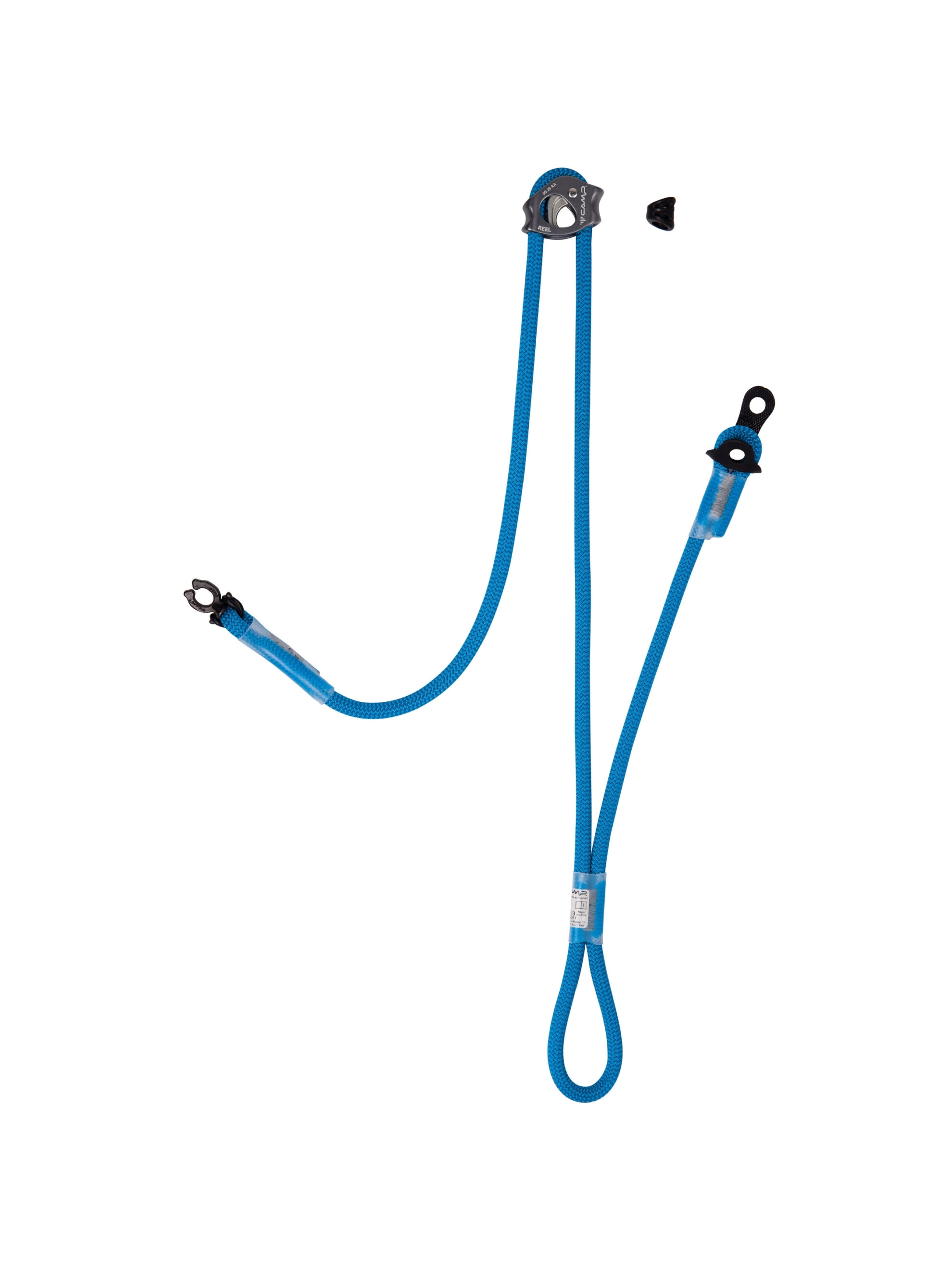 CAMP reel duo 100 cm çift kollu ayarlanabilir konumlandırma ipi lanyard tırmanış donanımı