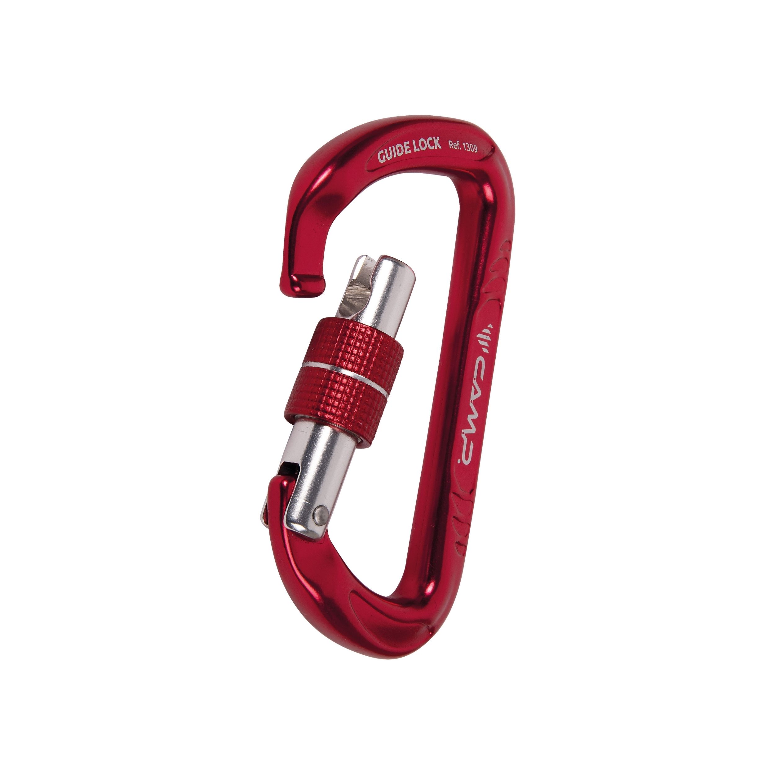 CAMP guide lock d tipi vidalı karabina dayanıklı alüminyum tırmanış emniyet donanımı