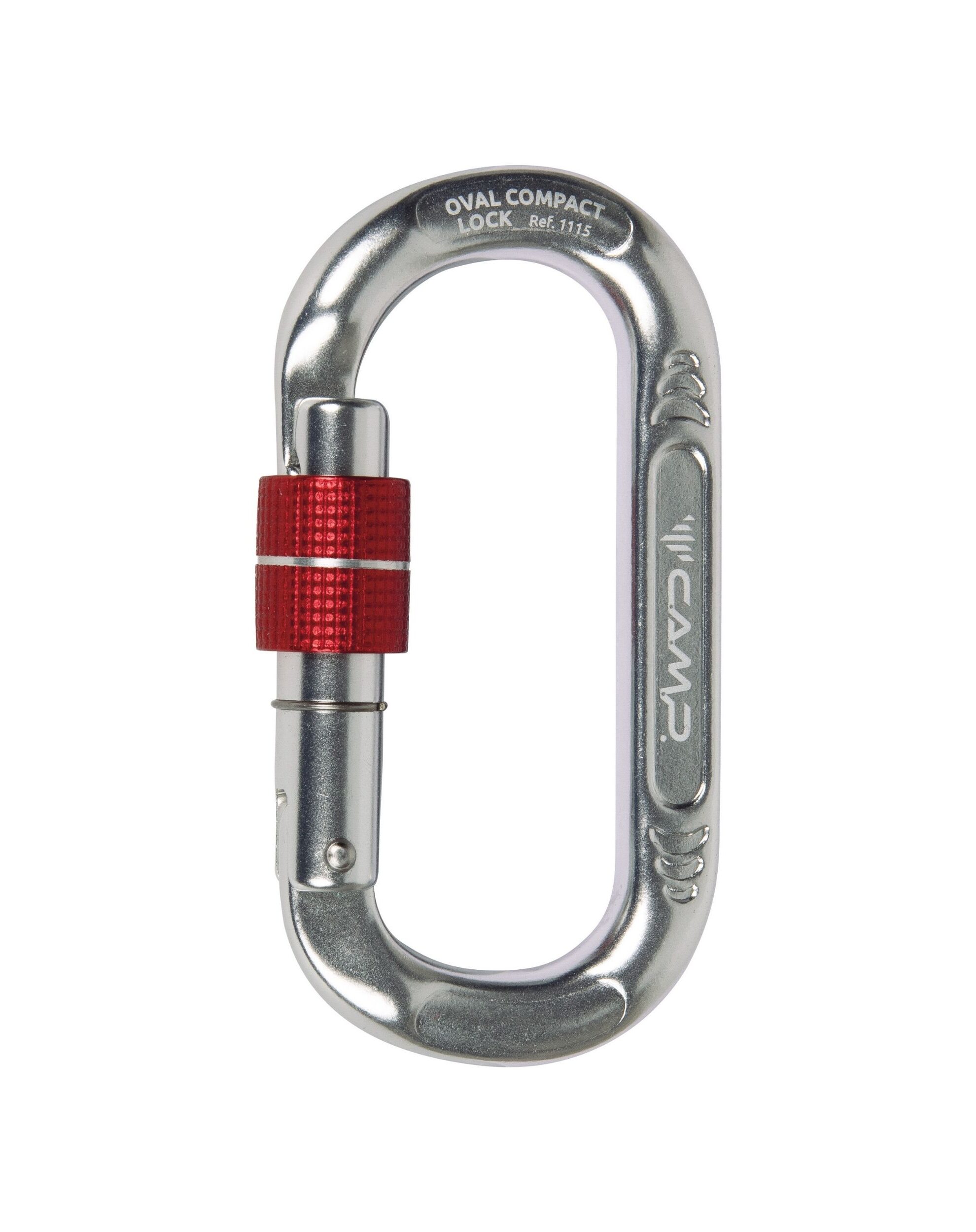 CAMP oval compact lock vidalı karabina alüminyum makara ve tırmanış emniyet donanımı
