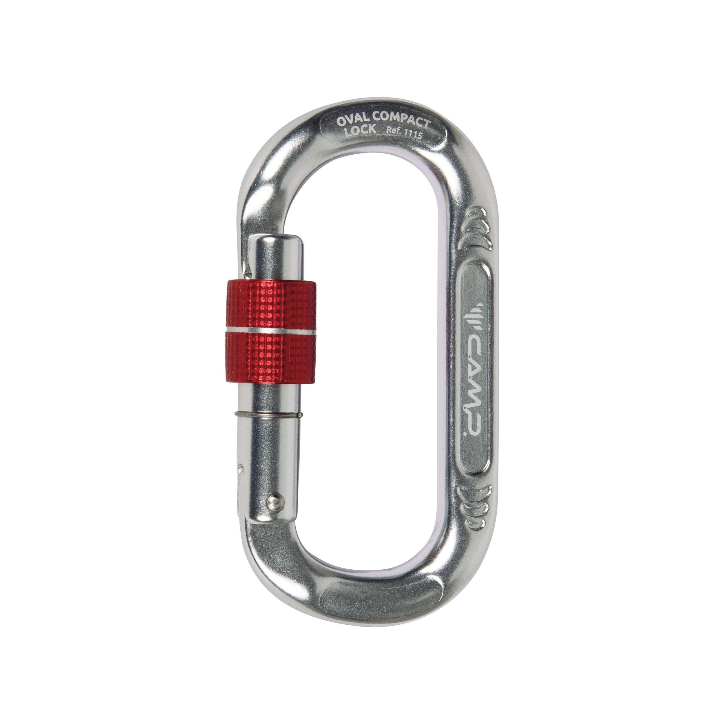 CAMP oval compact lock vidalı karabina alüminyum makara ve tırmanış emniyet donanımı
