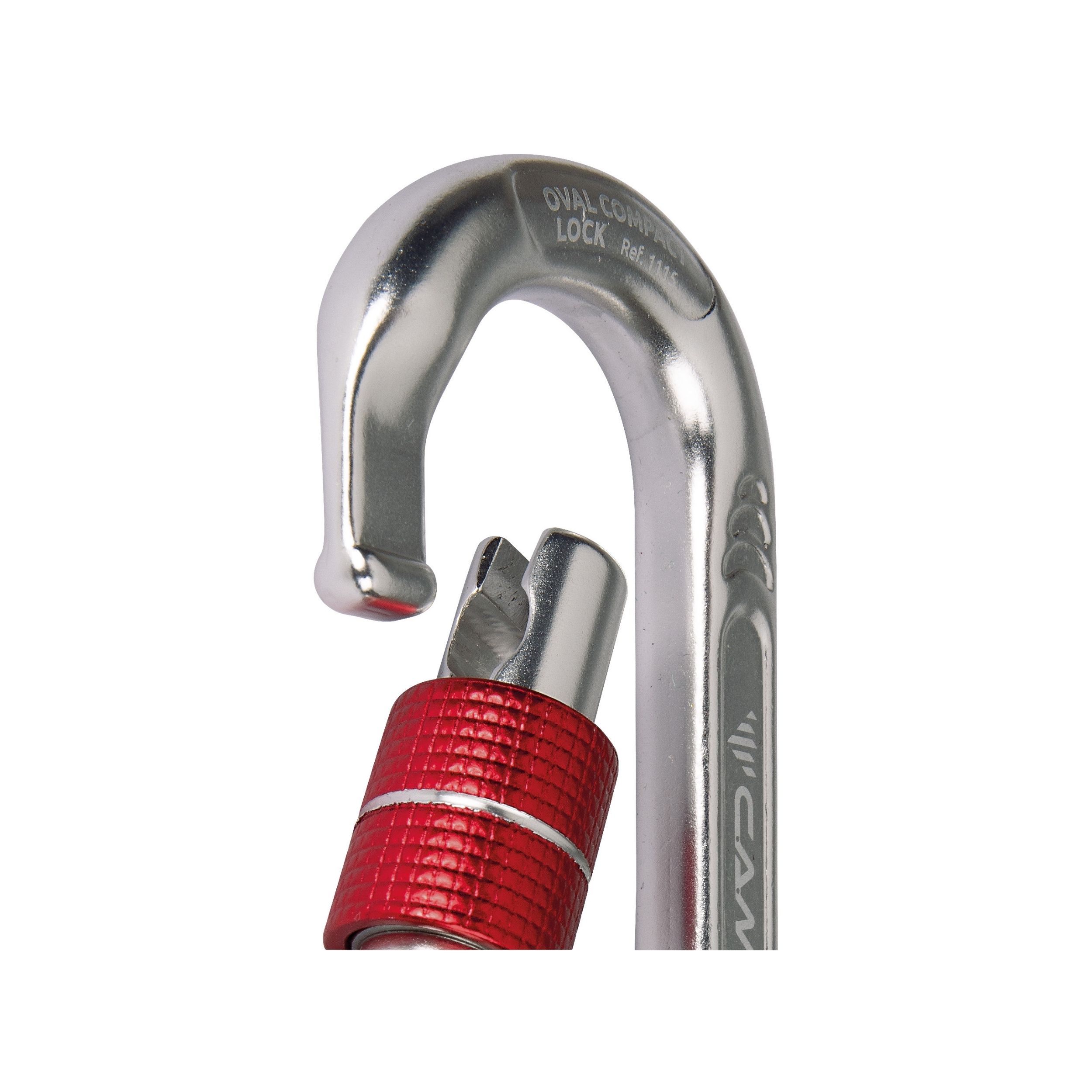 CAMP oval compact lock vidalı karabina alüminyum makara ve tırmanış emniyet donanımı