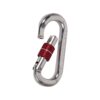 CAMP oval compact lock vidalı karabina alüminyum makara ve tırmanış emniyet donanımı