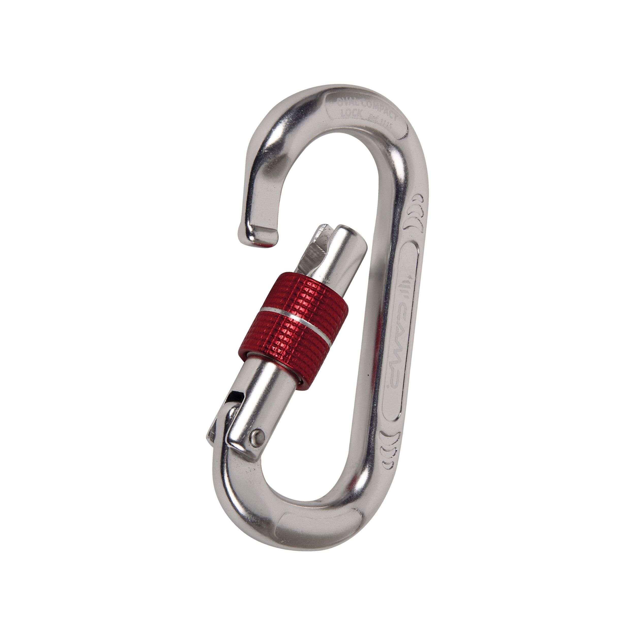 CAMP oval compact lock vidalı karabina alüminyum makara ve tırmanış emniyet donanımı
