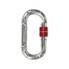 CAMP oval compact lock vidalı karabina alüminyum makara ve tırmanış emniyet donanımı