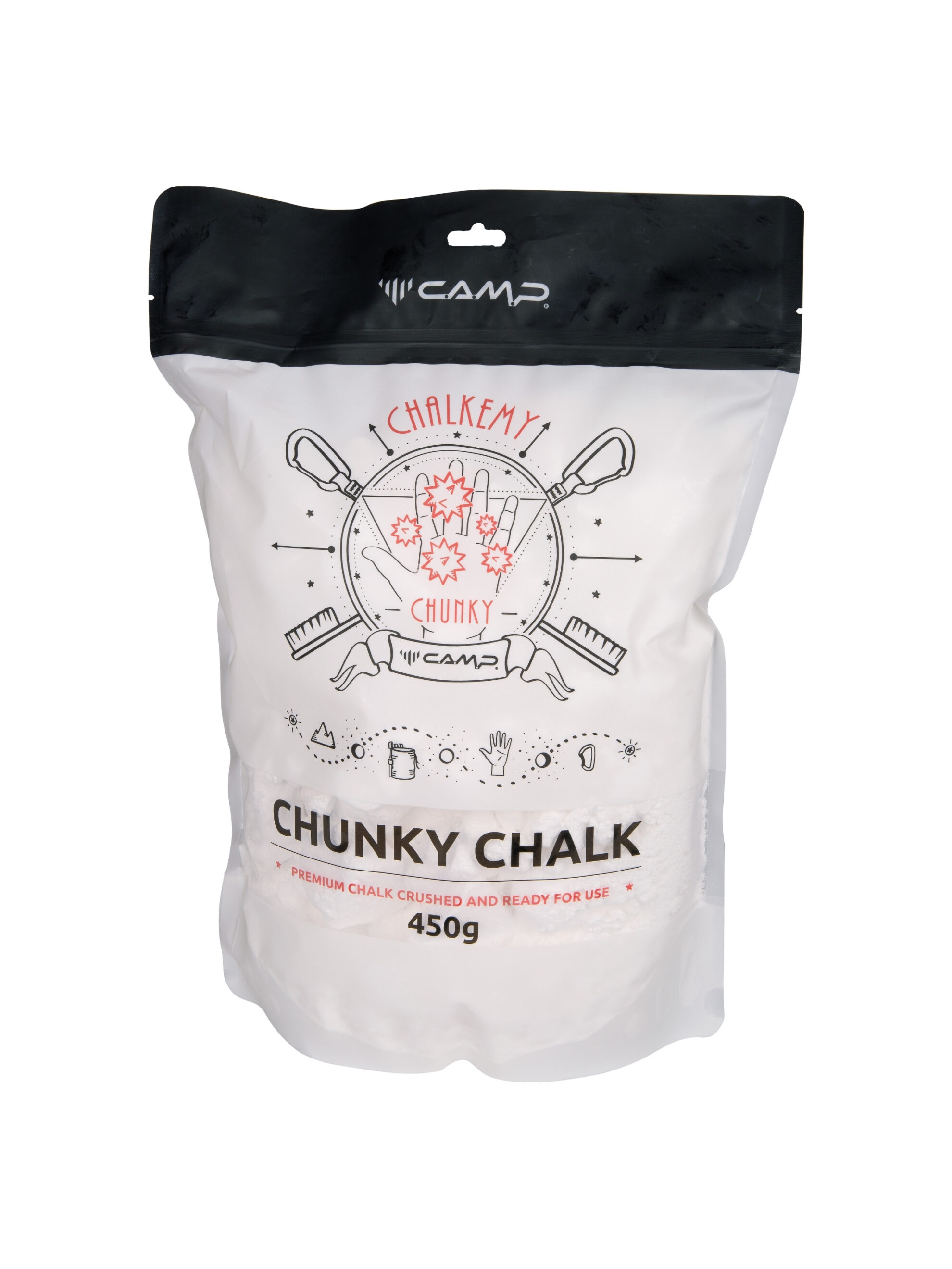 CAMP chunky chalk parçacıklı magnezyum tozu tebeşir kova torba
