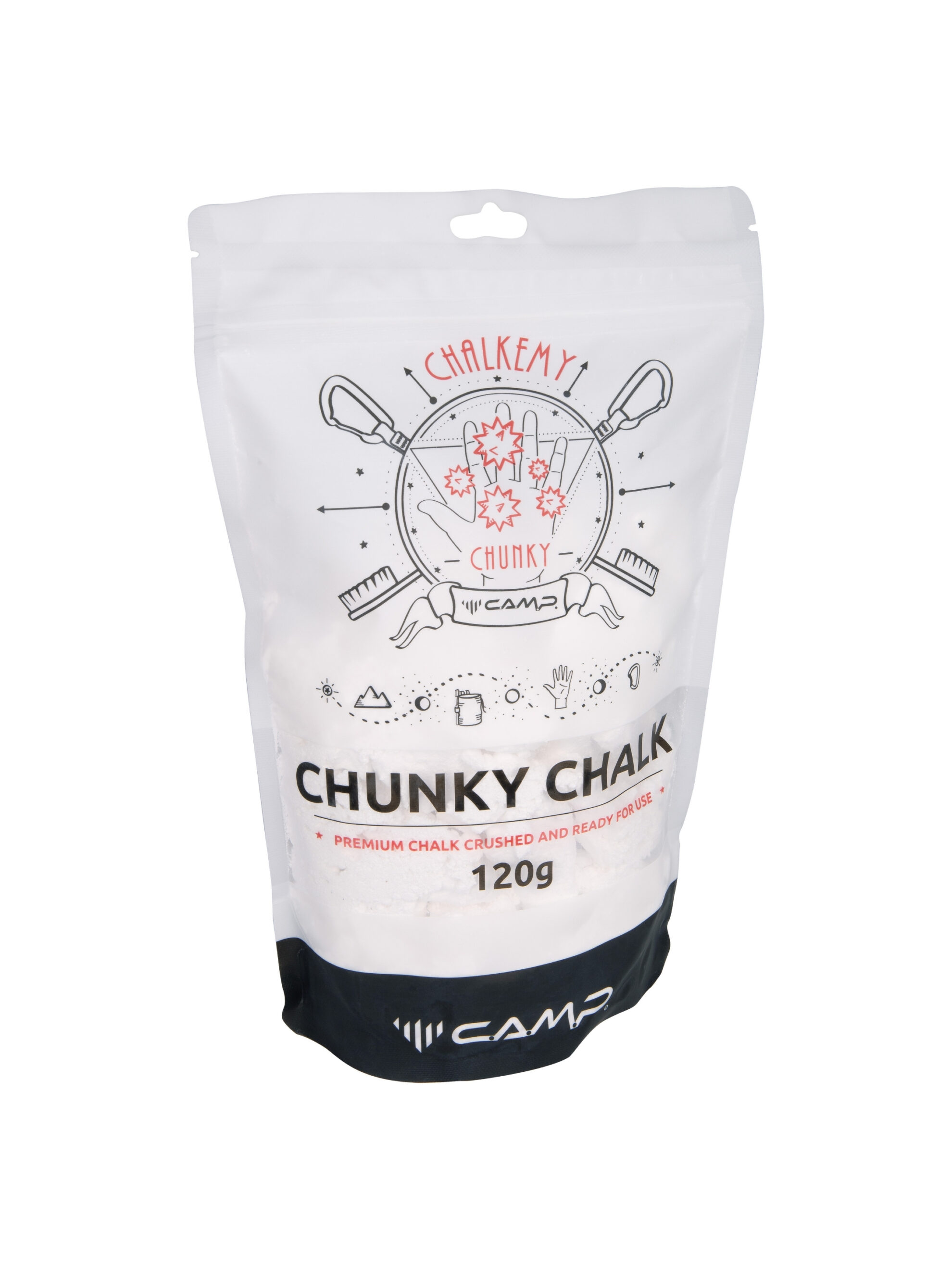 CAMP chunky chalk parçacıklı magnezyum tozu tebeşir kova torba