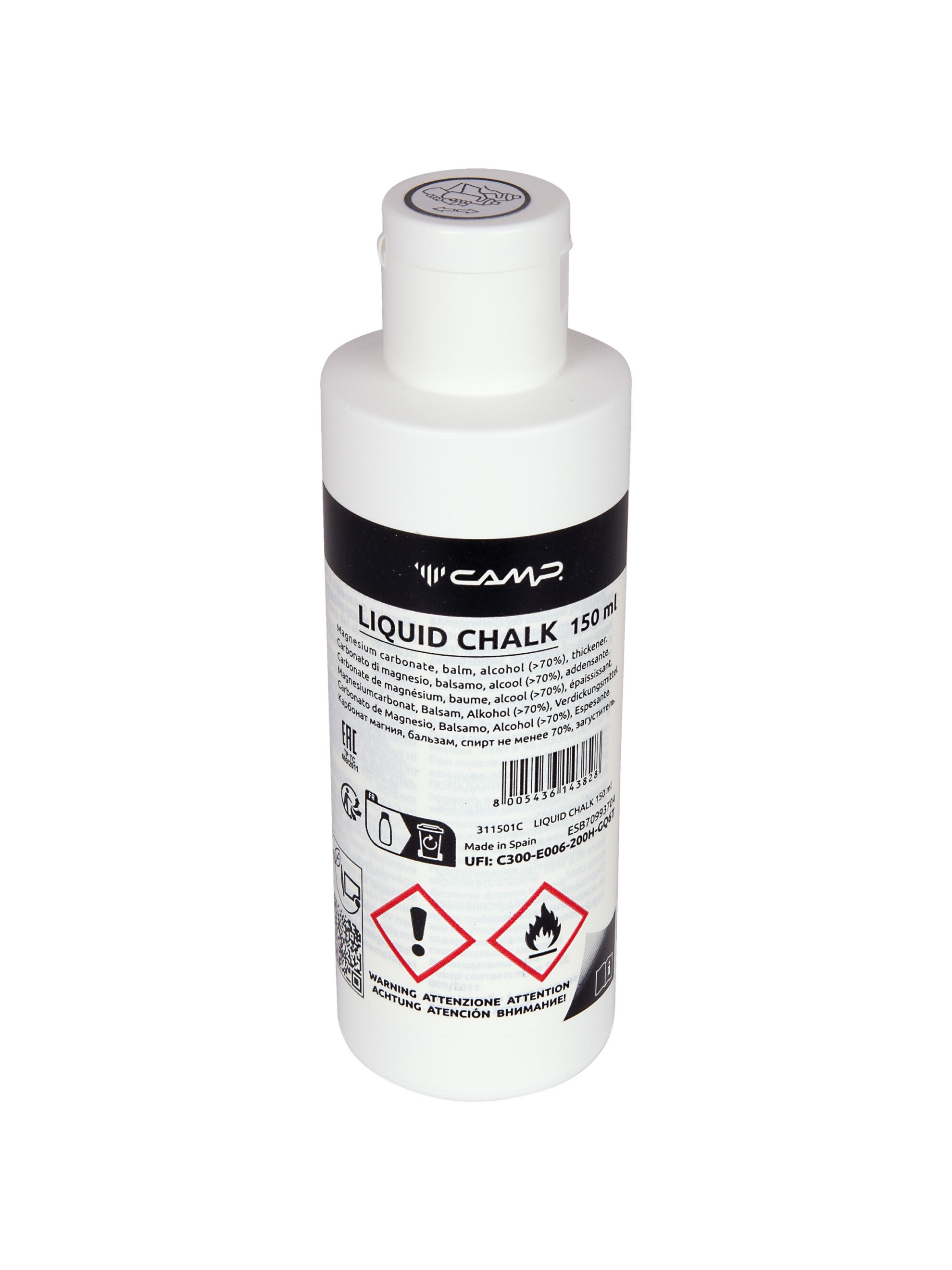 CAMP liquid chalk sıvı magnezyum tozu tebeşir 150 ml şişe